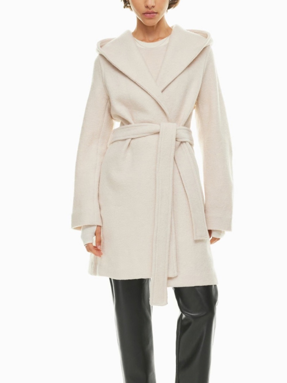 Wilfred Cream Belted Robe Coat